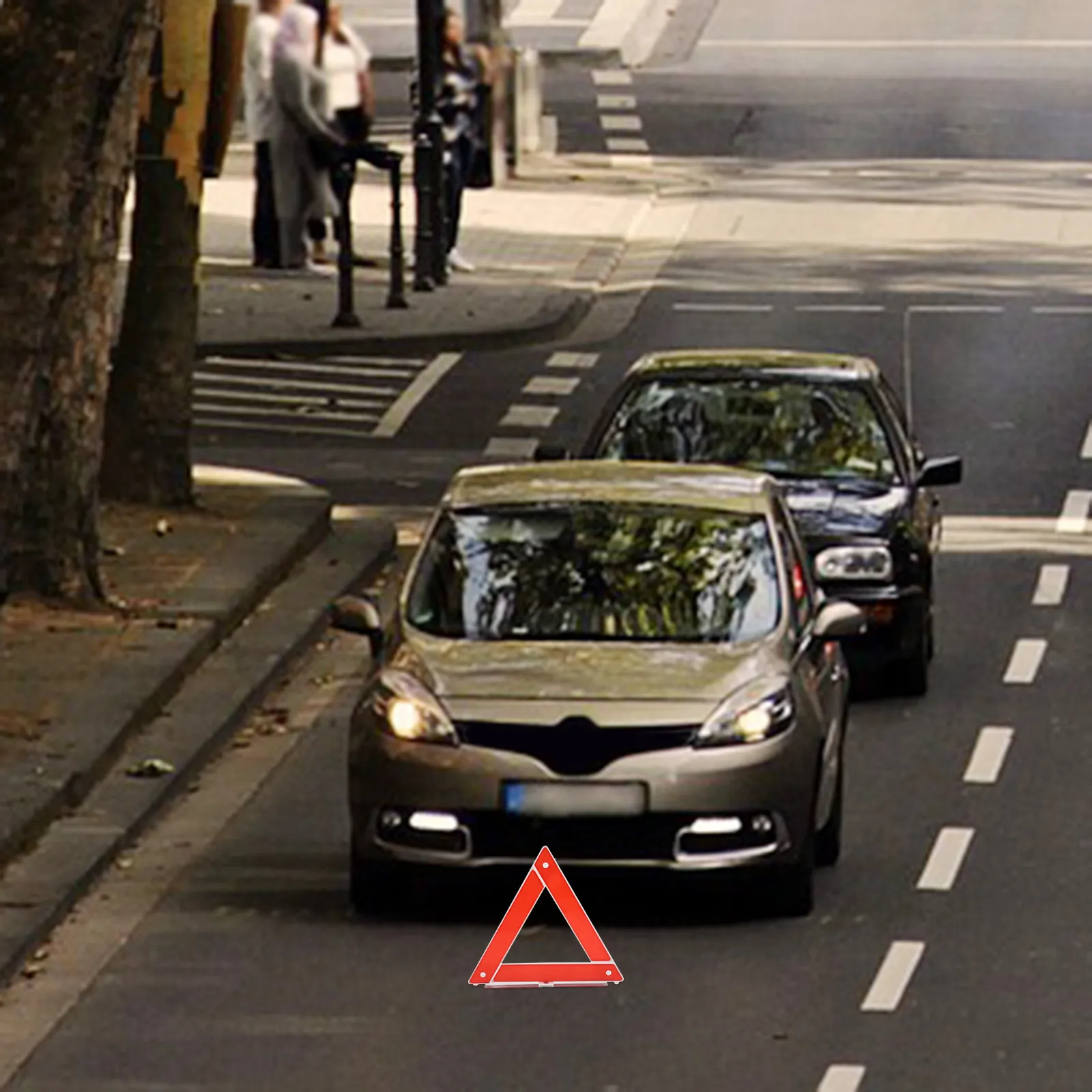 Triangle Warning Sign Foldable Safety Triangles Road Markers Kit Highway Reflectors Portable Emergency Traffic Tools