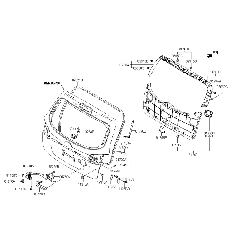 For Hyundai Santa Fe 2007-2012 Trunk Lock Actuator Motor Tailgate Liftgate Latch Release 81230-2B000 812302B000
For Hyundai Santa Fe 2007-2012 Trunk Lock Actuator Motor Tailgate Liftgate Latch Release 81230-2B000 812302B000