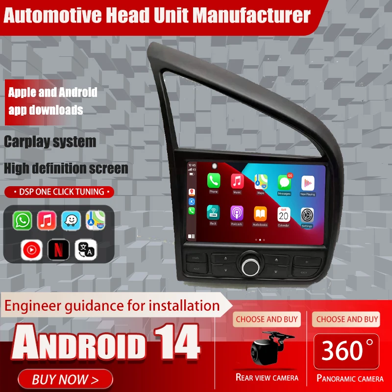9" Android 14 For Audi R8 Coupe R8 Quattro 2007-2014 V8 V10 Car DVD GPS Navigation Auto Radio Stereo Multimedia Player Head Unit
9" Android 14 For Audi R8 Coupe R8 Quattro 2007-2014 V8 V10 Car DVD GPS Navigation Auto Radio Stereo Multimedia Player Head Unit