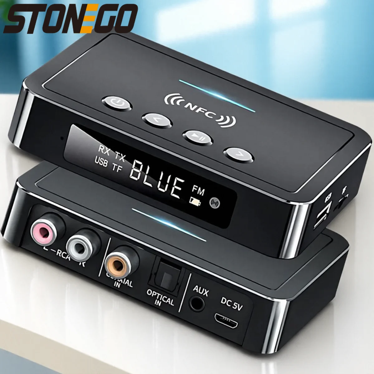 1PC Bluetooth 5.0 Receiver Transmitter Adapter FM Three-in-One Wireless Audio Converter for Computer and TV
1PC Bluetooth 5.0 Receiver Transmitter Adapter FM Three-in-One Wireless Audio Converter for Computer and TV