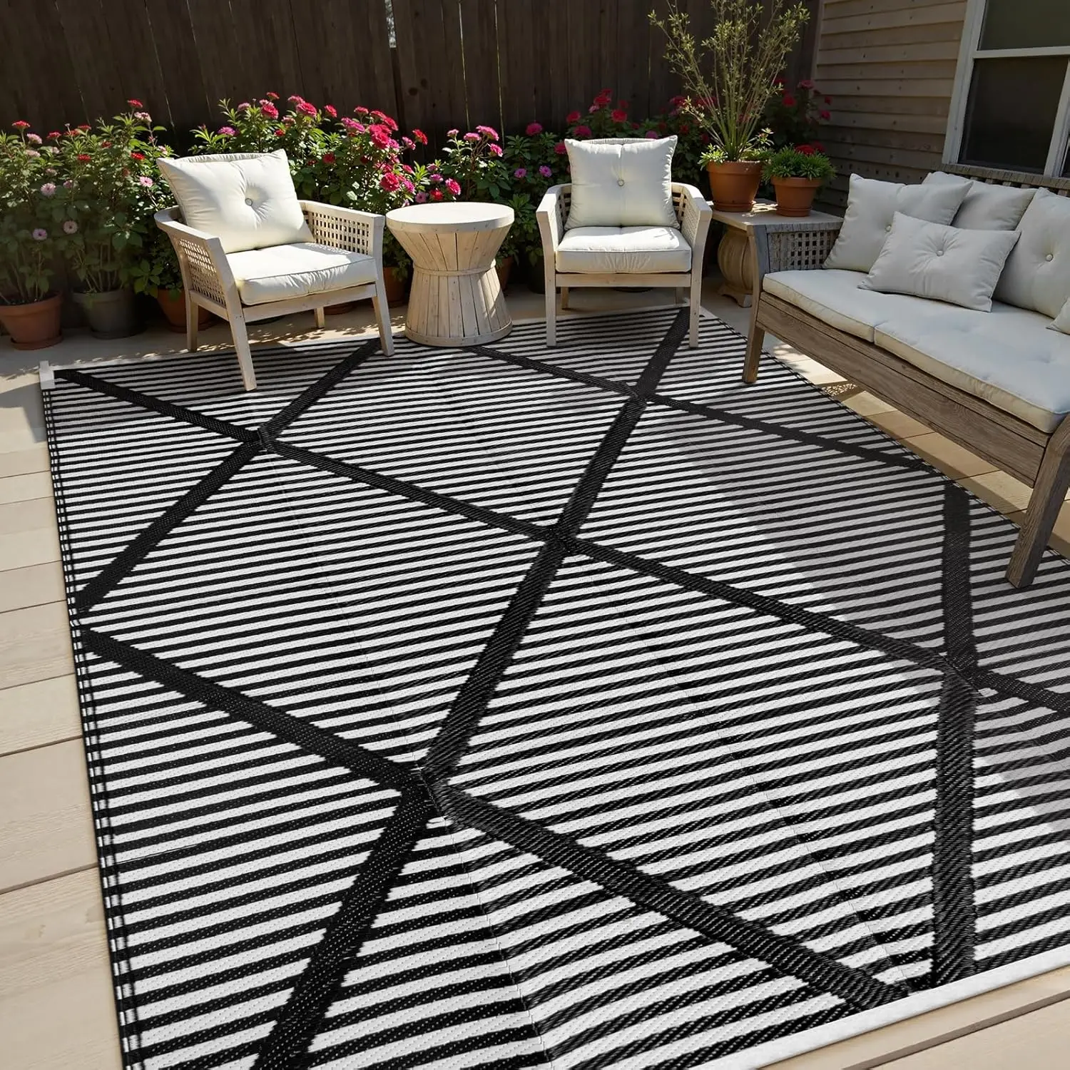 Waterproof 8x10 Outdoor Rug for Patio, Reversible Plastic Straw RV Mat, Portable Camping Carpet for Tent Travel Balcony Decor
Waterproof 8x10 Outdoor Rug for Patio, Reversible Plastic Straw RV Mat, Portable Camping Carpet for Tent Travel Balcony Decor