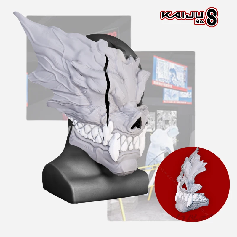 Anime Kaiju Cosplay Horror MASK Cosplay Skull Monster Polylactic Acid Props Halloween Christmas Party Gifts Roleplay Customized
Anime Kaiju Cosplay Horror MASK Cosplay Skull Monster Polylactic Acid Props Halloween Christmas Party Gifts Roleplay Customized
