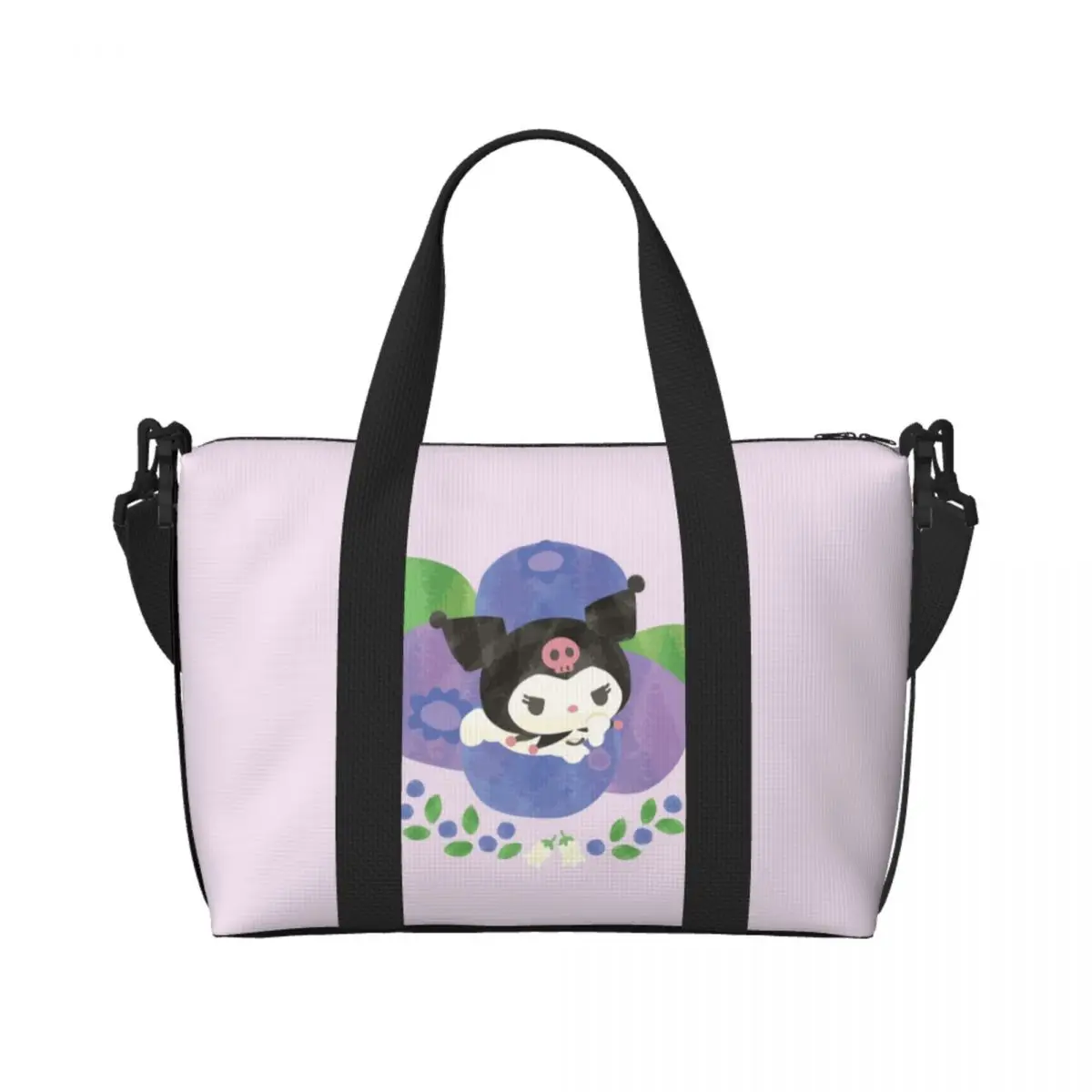 Custom Cartoon Kuromi Skull Tote Bag Women Large Capacity Cute Rabbit Anime Beach Gym Shoulder Travel Bag
Custom Cartoon Kuromi Skull Tote Bag Women Large Capacity Cute Rabbit Anime Beach Gym Shoulder Travel Bag
