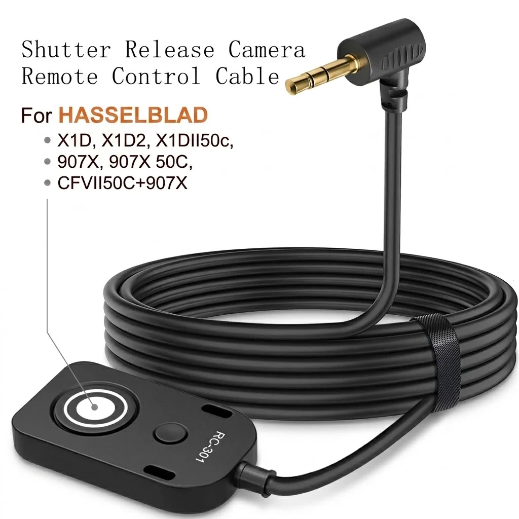 For Hasselblad X1D2 Remote Control Shutter Release X1D,X1DII50c ,907x 50c,100cii Small release button
For Hasselblad X1D2 Remote Control Shutter Release X1D,X1DII50c ,907x 50c,100cii Small release button