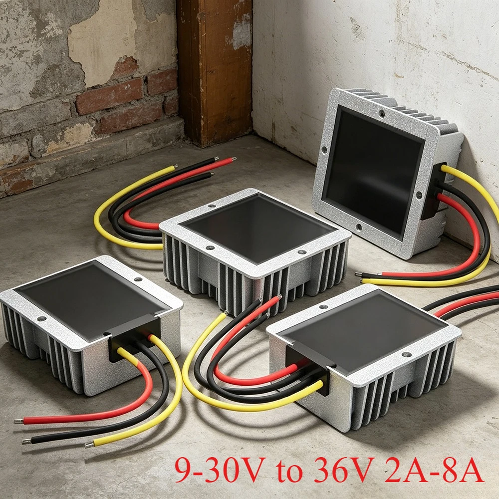 9-30V to 36V 2A-8A 12V24V to 36V Step Up Converter DC-DC Boost Converter CE DC DC Step Up Boost Module
9-30V to 36V 2A-8A 12V24V to 36V Step Up Converter DC-DC Boost Converter CE DC DC Step Up Boost Module