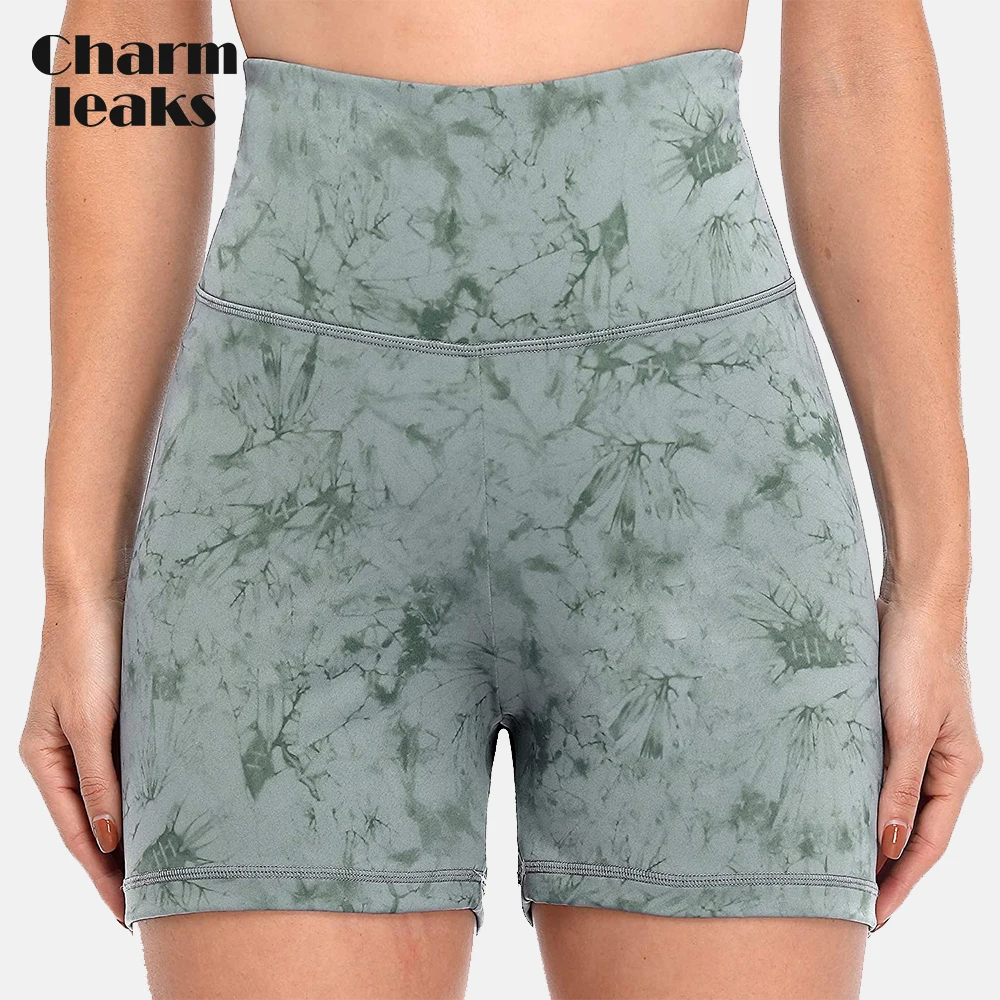 Charmleaks Women Yoga Shorts Legging Tie-dye Gym Fitness Jogging Sportswear Soft High-Waist Sporty Shorts
Charmleaks Women Yoga Shorts Legging Tie-dye Gym Fitness Jogging Sportswear Soft High-Waist Sporty Shorts