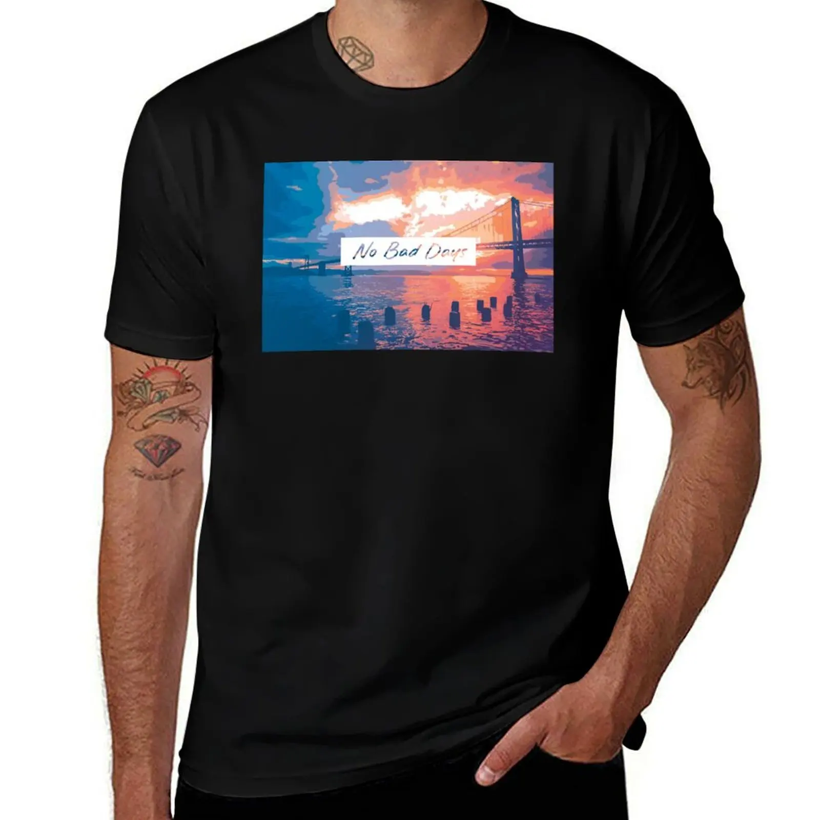 NO BAD DAYS T-Shirt Quick Dry Sports Short Sleeve Tee
NO BAD DAYS T-Shirt Quick Dry Sports Short Sleeve Tee