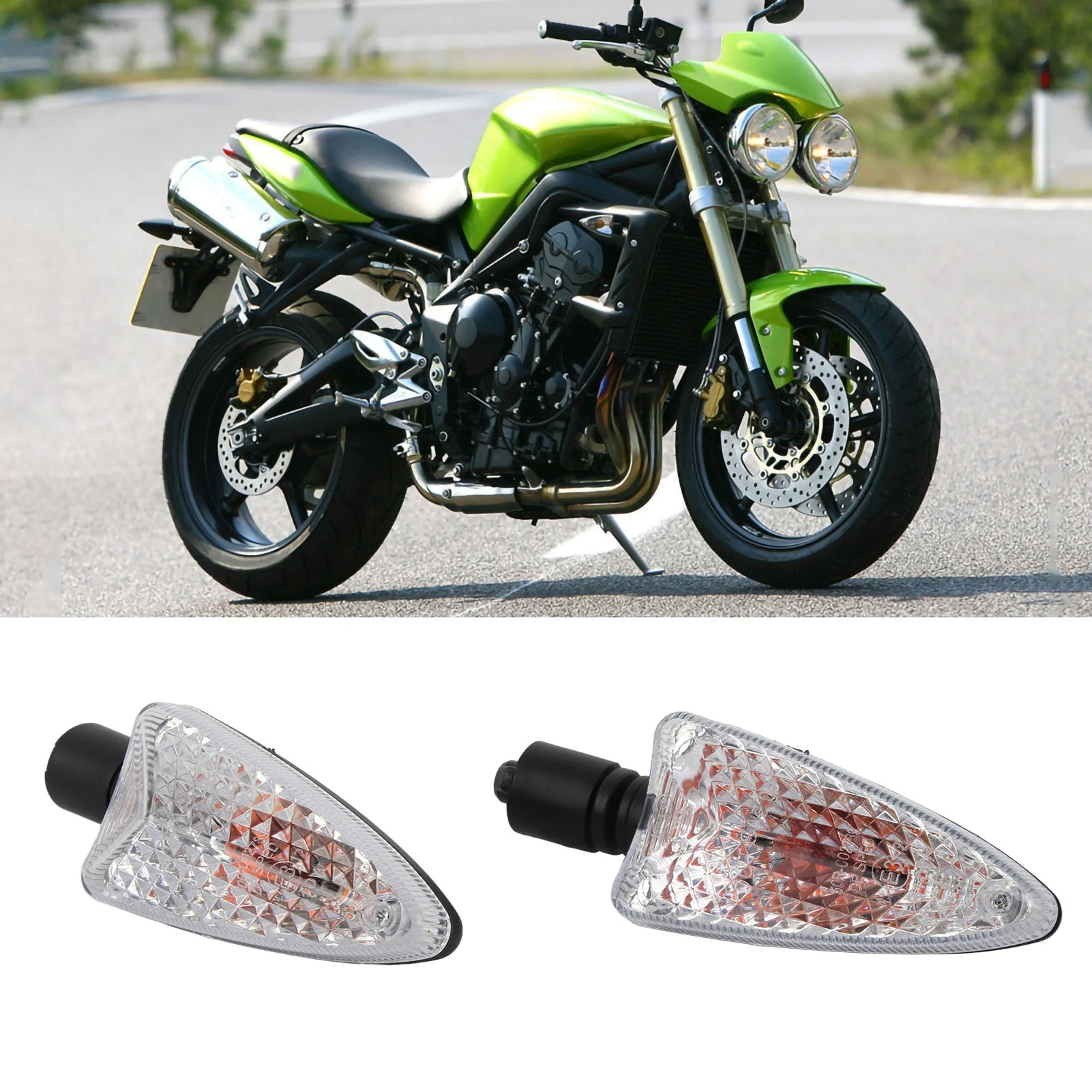 1 Pair Motorcycle Turn Signal Light Indicator Flasher Lamp
1 Pair Motorcycle Turn Signal Light Indicator Flasher Lamp