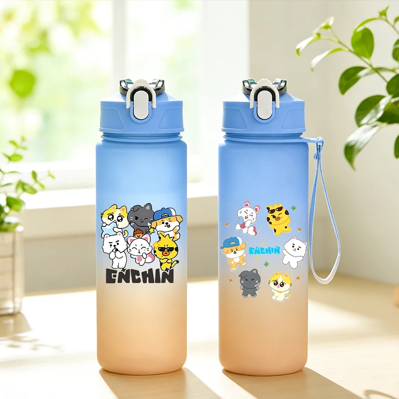 750ml ENHYPEN Gradient Water Bottle KPOP Men's Team Print Leak Proof Water Cup Cute Outdoor Sport Gym Jug Portable Reusable Cups
750ml ENHYPEN Gradient Water Bottle KPOP Men's Team Print Leak Proof Water Cup Cute Outdoor Sport Gym Jug Portable Reusable Cups