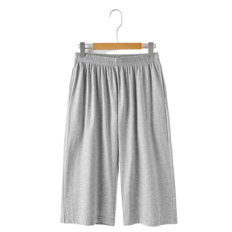 Men's 100% Cotton Pants Summer Fashion Solid Color Breathable 7 Point Pants Simple Versatile Sports Casual Shorts Comfort Fit
Men's 100% Cotton Pants Summer Fashion Solid Color Breathable 7 Point Pants Simple Versatile Sports Casual Shorts Comfort Fit