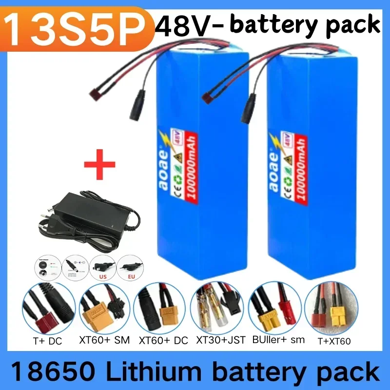 The New13S5P 48V 100ah Electric Vehicle LithiumBattery Pack Is Suitable for Electric Scooter Mountain Bike 250-1000w
The New13S5P 48V 100ah Electric Vehicle LithiumBattery Pack Is Suitable for Electric Scooter Mountain Bike 250-1000w