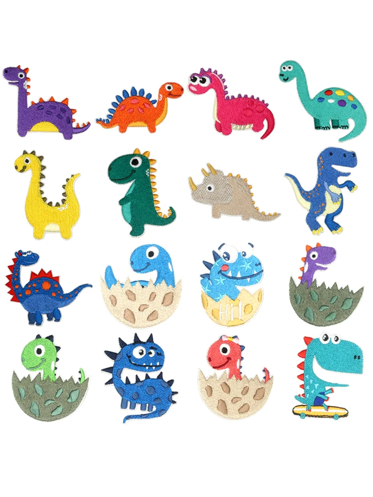 Cartoon Dinosaur Patch Iron On Kids Clothing Stickers DIY Sewing Jeans Coats Backpack Appliqued Badge for Hats Shoes Clothes
Cartoon Dinosaur Patch Iron On Kids Clothing Stickers DIY Sewing Jeans Coats Backpack Appliqued Badge for Hats Shoes Clothes