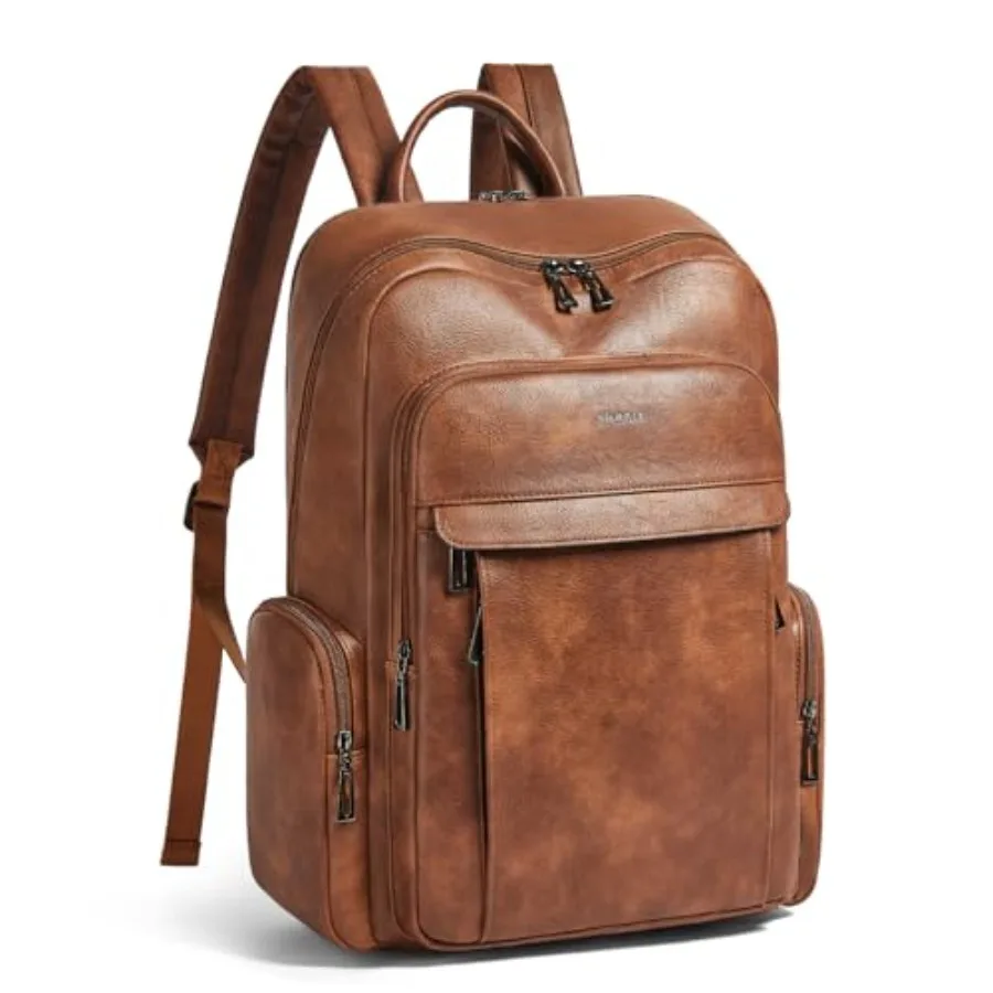 Leather Laptop Backpack for Women with 17 inch Vegan Leather Computer Backpack Purse for Travel College Work
Leather Laptop Backpack for Women with 17 inch Vegan Leather Computer Backpack Purse for Travel College Work