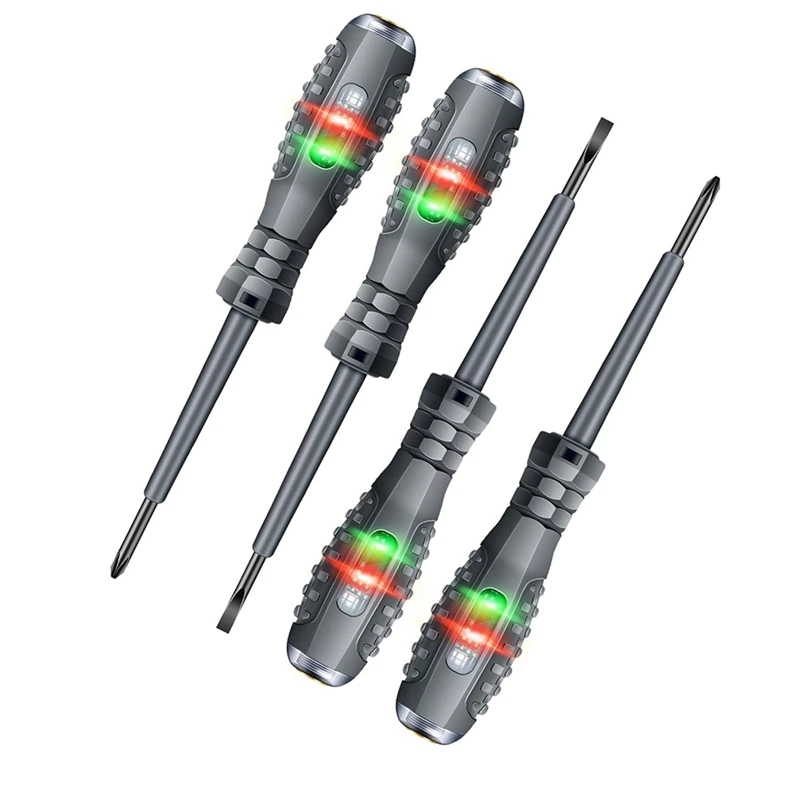 Voltage Tester With Screwdriver Electrical Tester Tool Non Contact Voltage Tester Pen With Range AC 70V-250V,Live/Zero
Voltage Tester With Screwdriver Electrical Tester Tool Non Contact Voltage Tester Pen With Range AC 70V-250V,Live/Zero