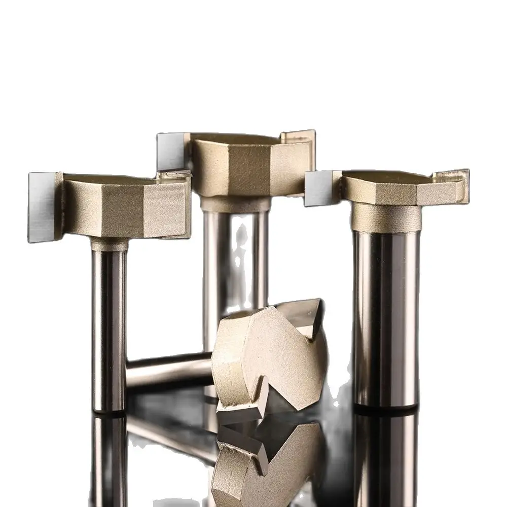 Weitol 1pcs 1/2 inch woodworking router bit T type slotting cutter wood carving tool two flutes router bit
Weitol 1pcs 1/2 inch woodworking router bit T type slotting cutter wood carving tool two flutes router bit