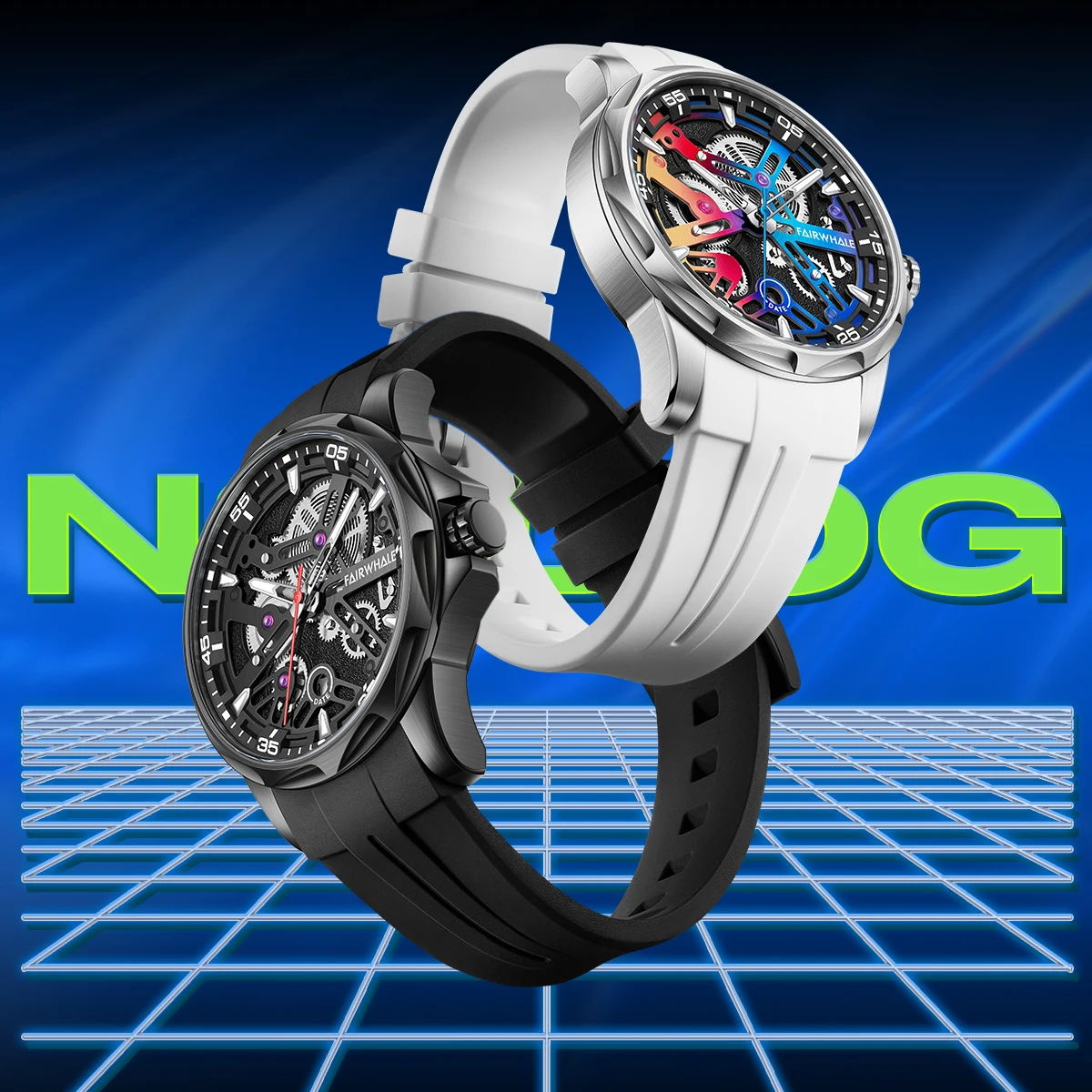 Mark Fairwhale Casual Men's Automatic Mechanical Watch Tonneau Skeleton Dial Silicone Strap 3ATM Water Resistant watches for man
Mark Fairwhale Casual Men's Automatic Mechanical Watch Tonneau Skeleton Dial Silicone Strap 3ATM Water Resistant watches for man
