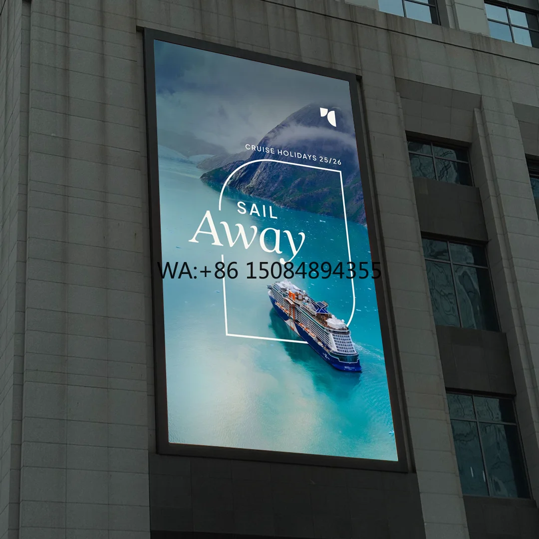 Outdoor P8 Full Color LED Advertising Screen | Waterproof Customized Fixed LED Video Display 7000cd Brightness 3-Year Warranty
Outdoor P8 Full Color LED Advertising Screen | Waterproof Customized Fixed LED Video Display 7000cd Brightness 3-Year Warranty