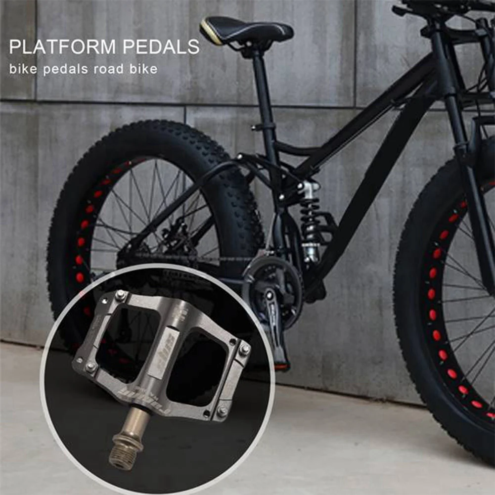 A61P 3 Bearing Aluminum Alloy Ultralight Pedals Mountain Bike Pedals Flat Pedals Outdoor Sports Bike Parts Titanium Color
A61P 3 Bearing Aluminum Alloy Ultralight Pedals Mountain Bike Pedals Flat Pedals Outdoor Sports Bike Parts Titanium Color