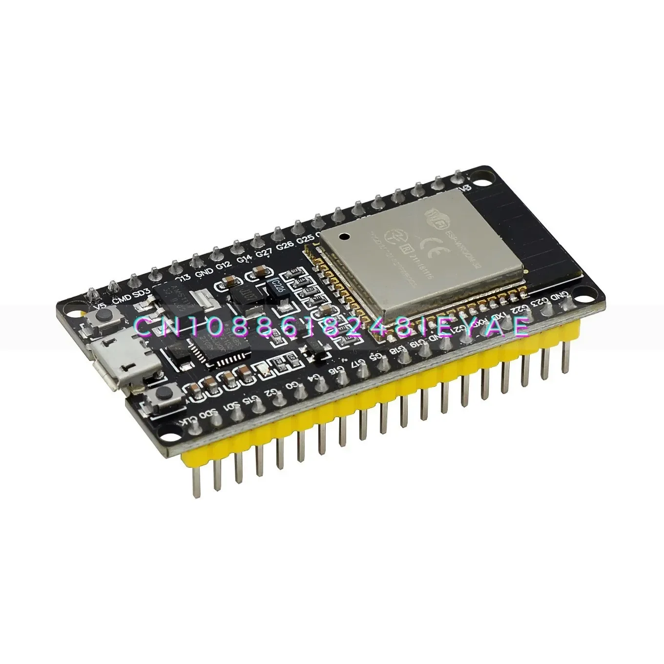 Плата разработки ESP32, беспроводной Wi-Fi + Bluetooth, двухъядерный процессор 2-в-1, плата управления ESP-32 с низким энергопотреблением ESP-32S
Плата разработки ESP32, беспроводной Wi-Fi + Bluetooth, двухъядерный процессор 2-в-1, плата управления ESP-32 с низким энергопотреблением ESP-32S