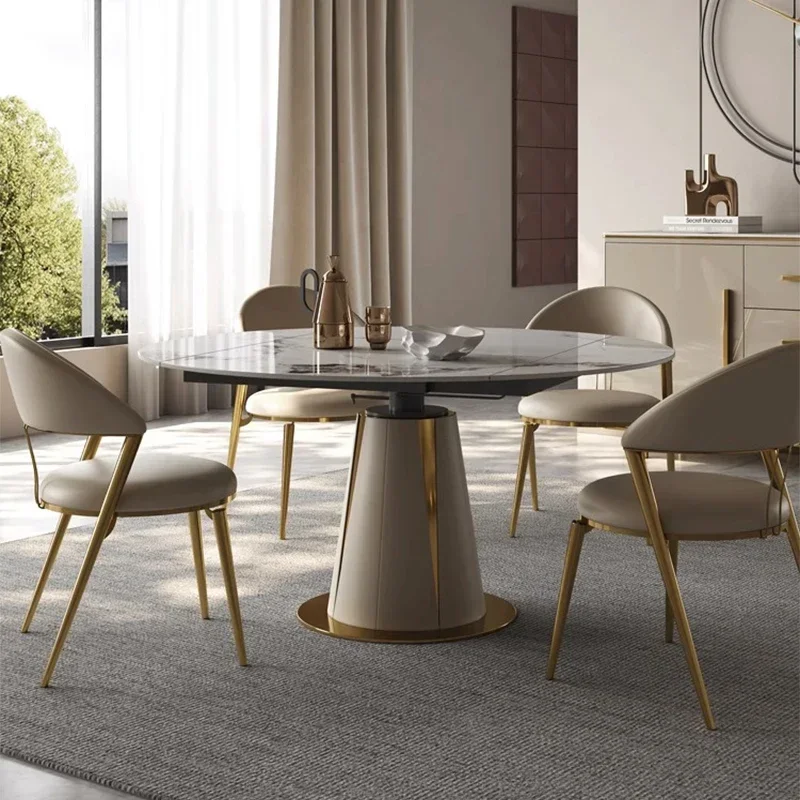 Coffee Restaurant Dining Table Kitchen Marble Space Saving Modern Dining Table Multifunctional Tavolo Da Pranzo Furniture
Coffee Restaurant Dining Table Kitchen Marble Space Saving Modern Dining Table Multifunctional Tavolo Da Pranzo Furniture