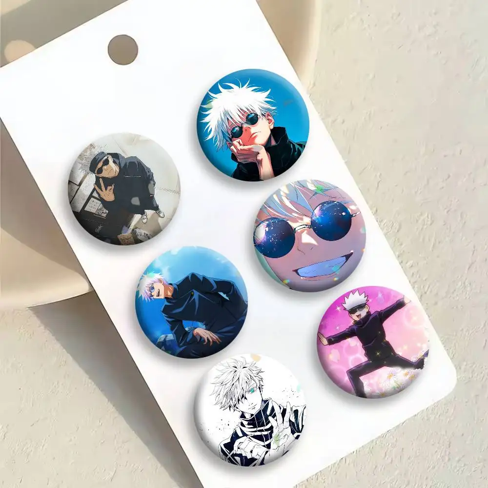 S-Satoru G-Gojo Button Pins Backpack Clothing Decor Brooch Badge Jewelry Gifts for Kids
S-Satoru G-Gojo Button Pins Backpack Clothing Decor Brooch Badge Jewelry Gifts for Kids
