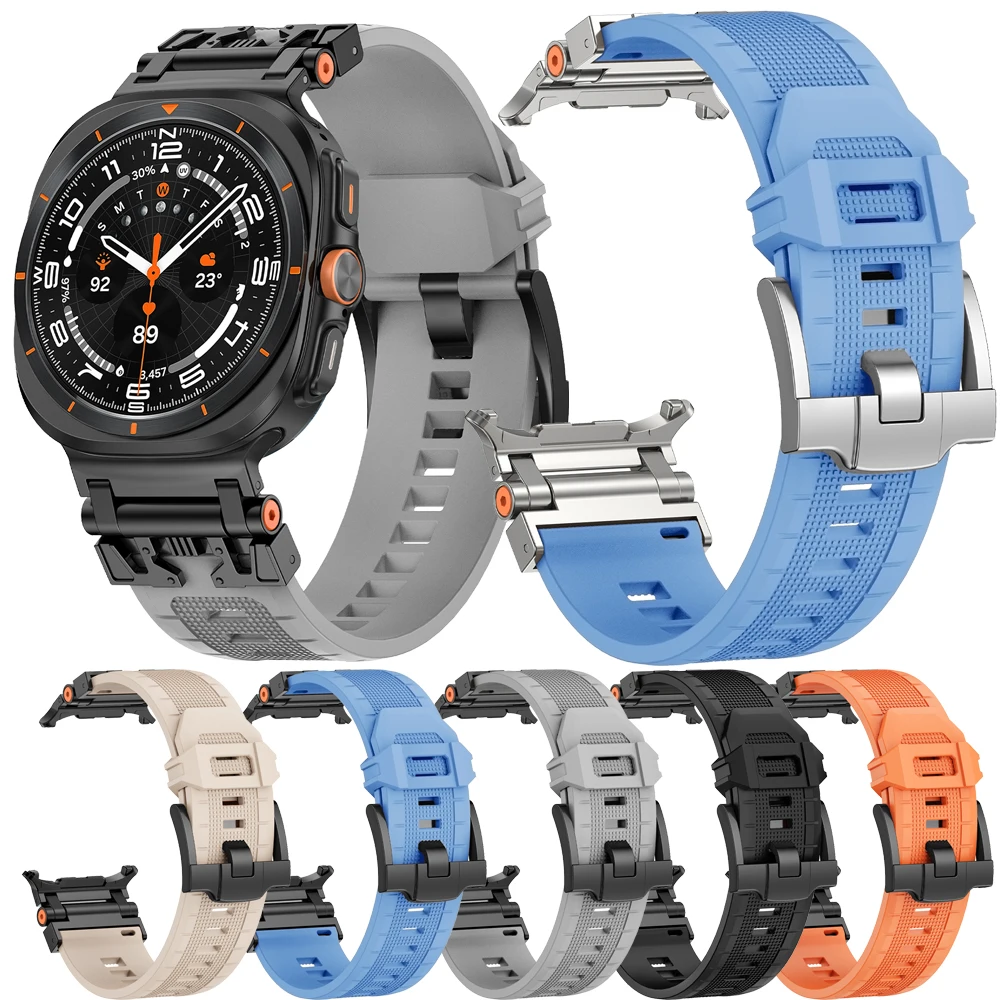 TPU Armor Band for Samsung Galaxy Watch Ultra 47mm Loop Bracelet for galaxy ultra 47mm No Gaps Silicone Strap Sports Accessories
TPU Armor Band for Samsung Galaxy Watch Ultra 47mm Loop Bracelet for galaxy ultra 47mm No Gaps Silicone Strap Sports Accessories