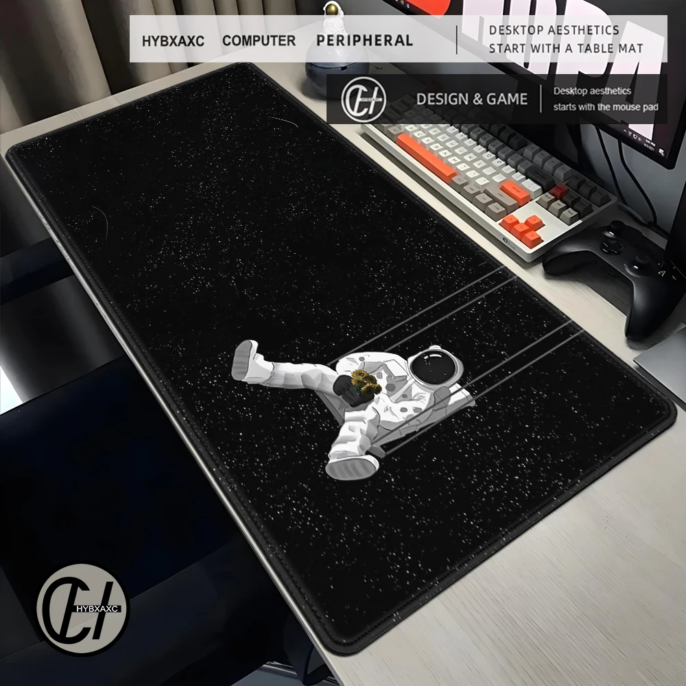 XXL New Desk Protector Mouse Pad Astronaut Print Black Pattern Game Mice Mat Lock Edge Keyboardpad Mausepad Computer Accessories
XXL New Desk Protector Mouse Pad Astronaut Print Black Pattern Game Mice Mat Lock Edge Keyboardpad Mausepad Computer Accessories