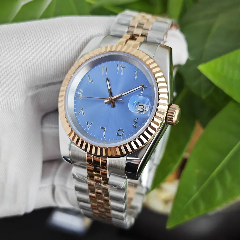 Размер часов на заказ 36 мм/39 мм Размер циферблата 28,5 мм Ремешок из нержавеющей стали 904 Циферблат NH35/NH36 для механизма NH35/NH36
Размер часов на заказ 36 мм/39 мм Размер циферблата 28,5 мм Ремешок из нержавеющей стали 904 Циферблат NH35/NH36 для механизма NH35/NH36