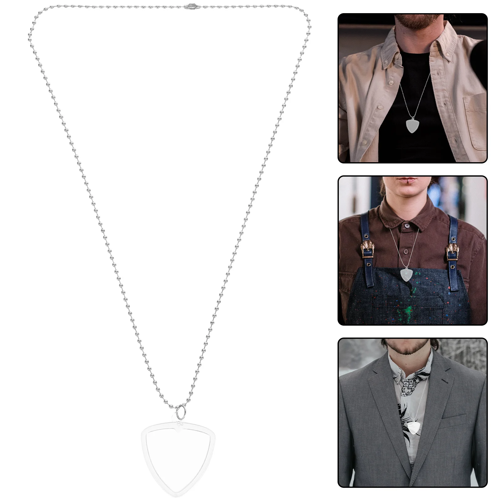 Clear Guitar Pick Storage Necklace Transparent Holder Box Pendant for Acoustic Electric Guitarists Bass Players Practical
Clear Guitar Pick Storage Necklace Transparent Holder Box Pendant for Acoustic Electric Guitarists Bass Players Practical