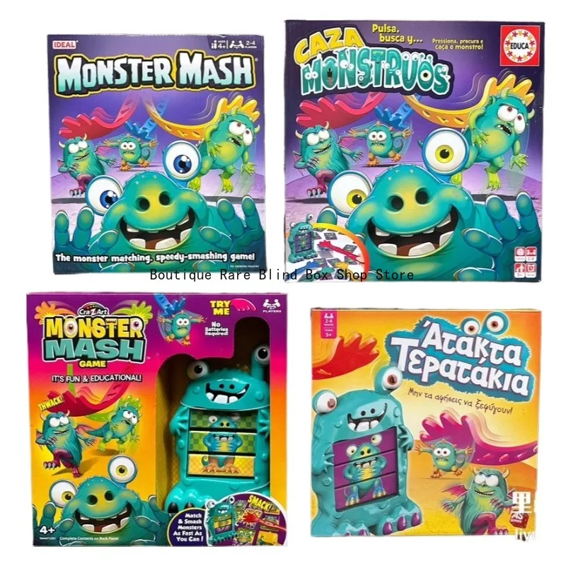 Подлинная настольная игра «Где монстры» Mash Monsteres Catcher, игрушка-головоломка, тренировка памяти, семейное развлечение, взаимодействие
Подлинная настольная игра «Где монстры» Mash Monsteres Catcher, игрушка-головоломка, тренировка памяти, семейное развлечение, взаимодействие