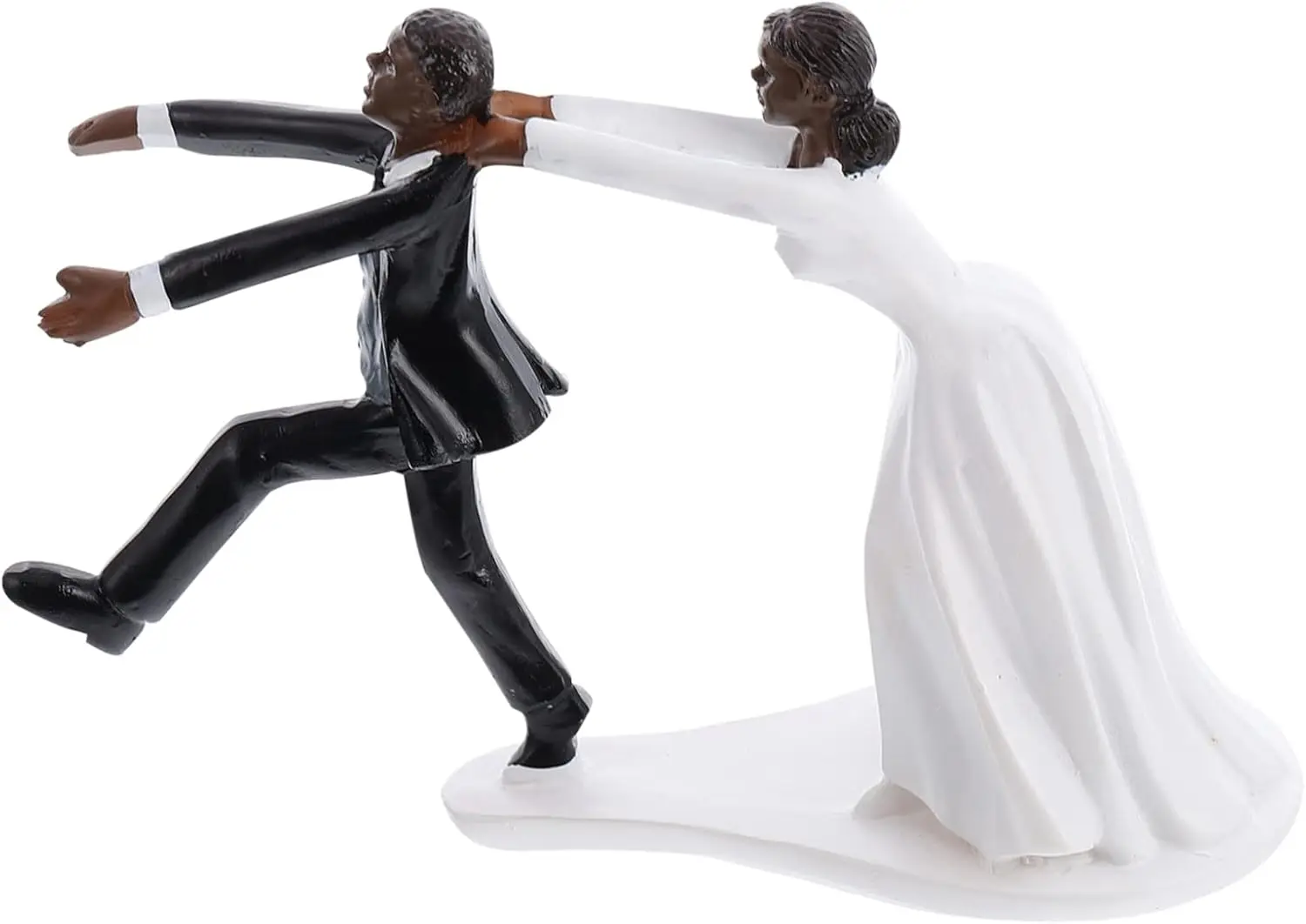 Creative Wedding Party Cake Resin Toppers Bride and Groom Figurines for Cake Decoration for Bridal Showers and Engagement
Creative Wedding Party Cake Resin Toppers Bride and Groom Figurines for Cake Decoration for Bridal Showers and Engagement