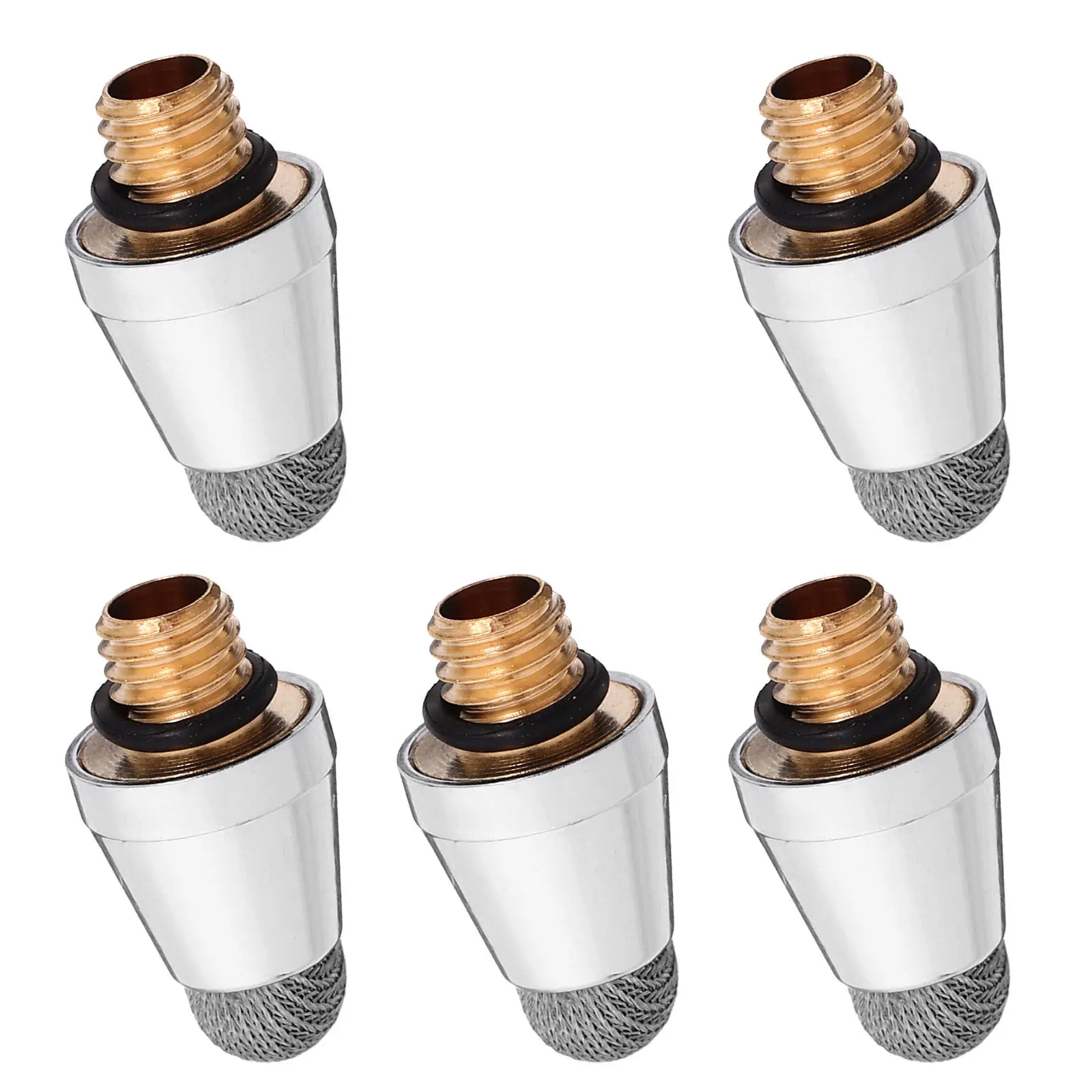 5Pcs Stylus Pen Replacement Tips M5 External Thread 5Mm Soft Mesh Capacitive Tips Enhanced Precision Real Writing Feel Touch
5Pcs Stylus Pen Replacement Tips M5 External Thread 5Mm Soft Mesh Capacitive Tips Enhanced Precision Real Writing Feel Touch