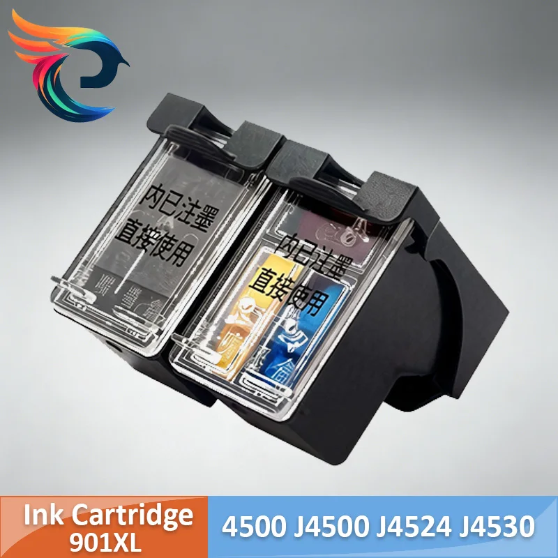 901-XL Refillable Ink Cartridge Remanufactured For HP 901 XL For HP901 Officejet J4585 J4624 J4640 J4530 J4540 J4550 J4580 J4660
901-XL Refillable Ink Cartridge Remanufactured For HP 901 XL For HP901 Officejet J4585 J4624 J4640 J4530 J4540 J4550 J4580 J4660