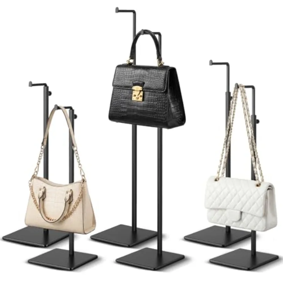 6 Pcs Purse Hanger Rack Showing Bags Handbag Display Stand for Purses and Wreath Adjustable Hook Stand for Tabletop Closet Desk
6 Pcs Purse Hanger Rack Showing Bags Handbag Display Stand for Purses and Wreath Adjustable Hook Stand for Tabletop Closet Desk