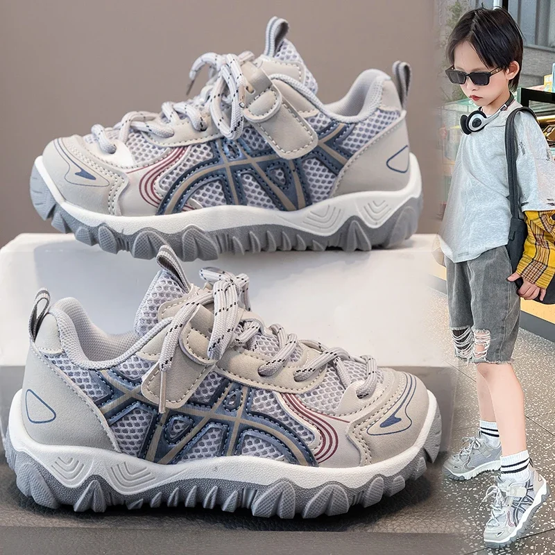 Kids Shoes Spring Summer New Boys' Girls' Breathable Sports Running Shoes Fashion Versatile Design Anti Slip Casual Sneakers
Kids Shoes Spring Summer New Boys' Girls' Breathable Sports Running Shoes Fashion Versatile Design Anti Slip Casual Sneakers