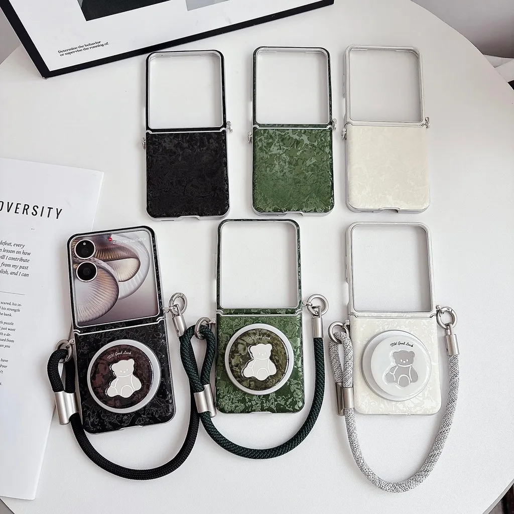Case For Xiaomi Mix Flip 2 5G Shell Pattern Texture Mirror Magnetic Holder Protectiive Cover With Lanyard For Xiaomi Mix Flip
Case For Xiaomi Mix Flip 2 5G Shell Pattern Texture Mirror Magnetic Holder Protectiive Cover With Lanyard For Xiaomi Mix Flip
