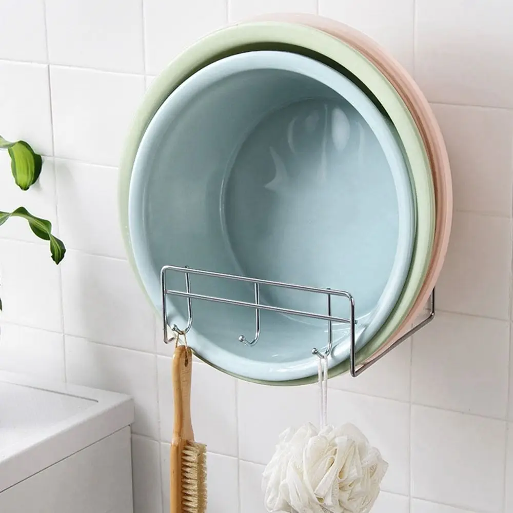 Practical Punch-free Iron Washbasin Rack Saving Space Wall-mounted Washbasin Stand with Hook Basin Storage Rack Bathroom
Practical Punch-free Iron Washbasin Rack Saving Space Wall-mounted Washbasin Stand with Hook Basin Storage Rack Bathroom