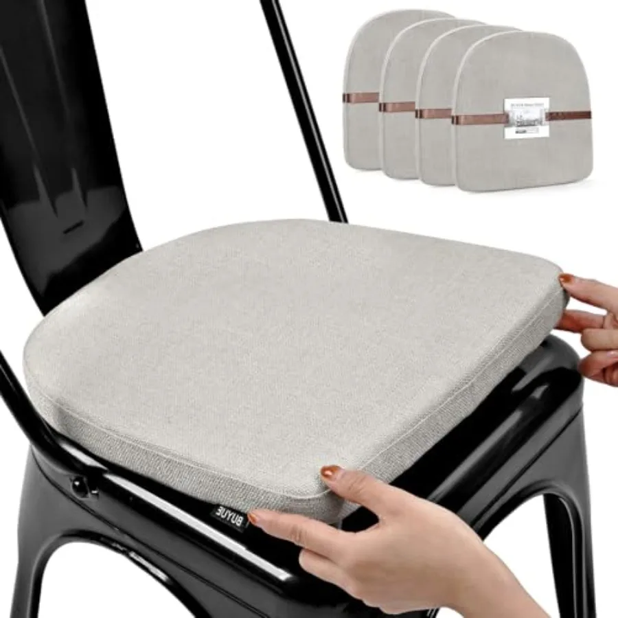 Friendly Woven Fabric 14x14 Magnetic Cushions for Metal Chair Set of 4 Enhanced Anti-Slip Seat Pads for Dining Kitchen Café Sta
Friendly Woven Fabric 14x14 Magnetic Cushions for Metal Chair Set of 4 Enhanced Anti-Slip Seat Pads for Dining Kitchen Café Sta