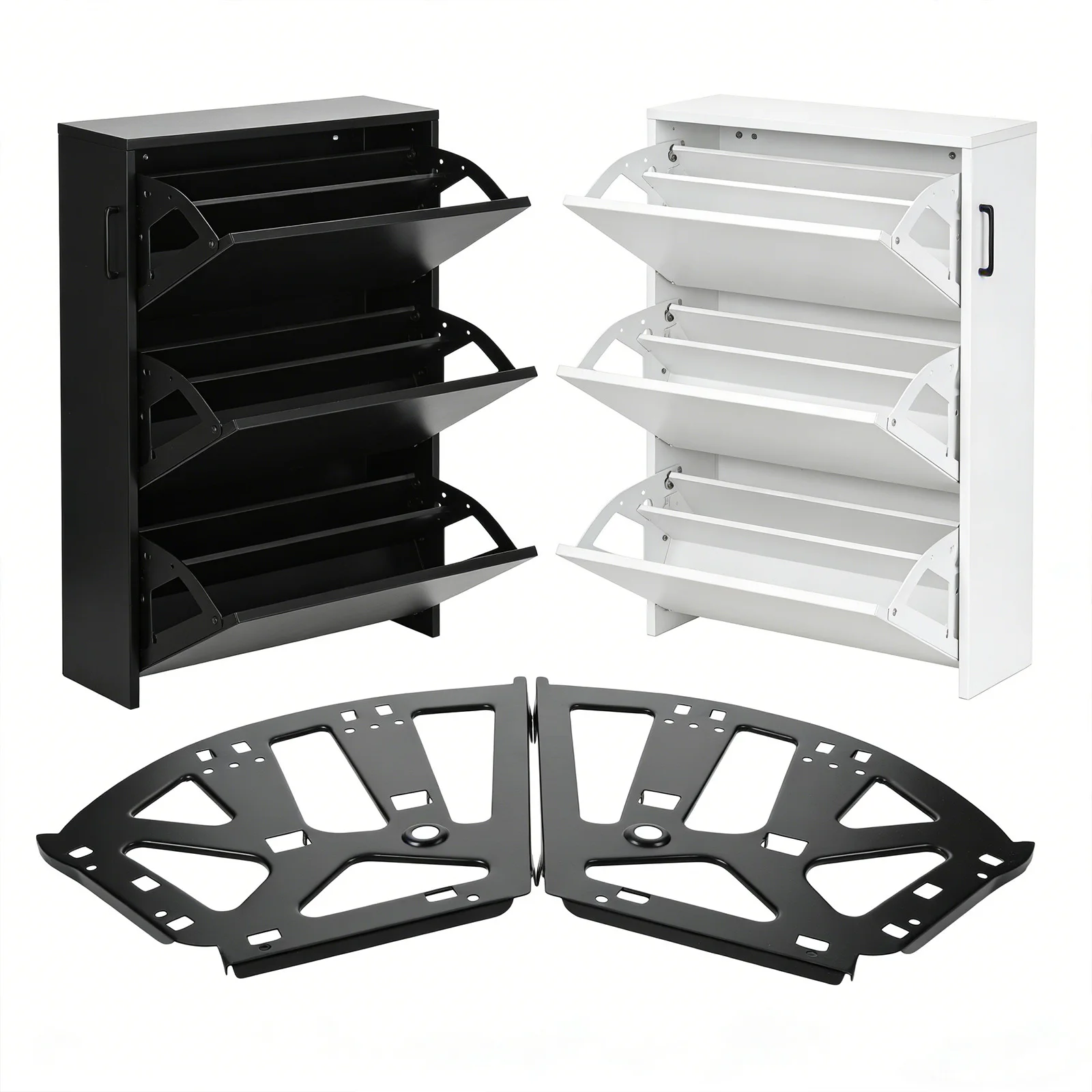 Shoes Drawer Cabinet Hinge Flip Frame Heavy Duty Black Three Layer Stainless Steel Flip Frame Hardware Shoe Drawer Assembly
Shoes Drawer Cabinet Hinge Flip Frame Heavy Duty Black Three Layer Stainless Steel Flip Frame Hardware Shoe Drawer Assembly