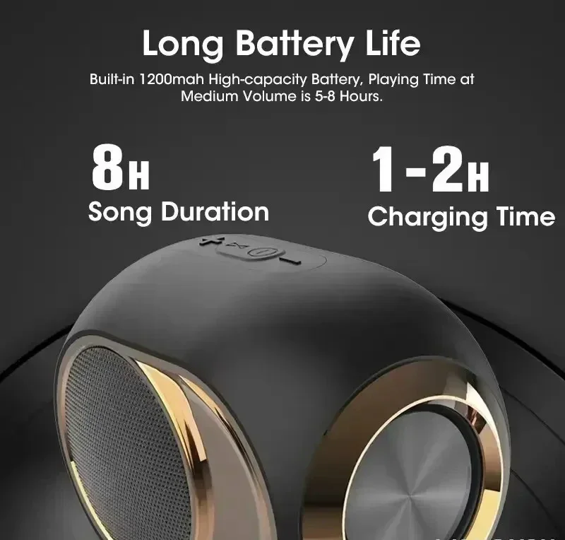 Bluetooth 5.0 TWS Waterproof Speaker for Phone PC X6 Wireless Loudspeakers Portable Outdoor Stereo Music Support TF AUX USB FM
Bluetooth 5.0 TWS Waterproof Speaker for Phone PC X6 Wireless Loudspeakers Portable Outdoor Stereo Music Support TF AUX USB FM