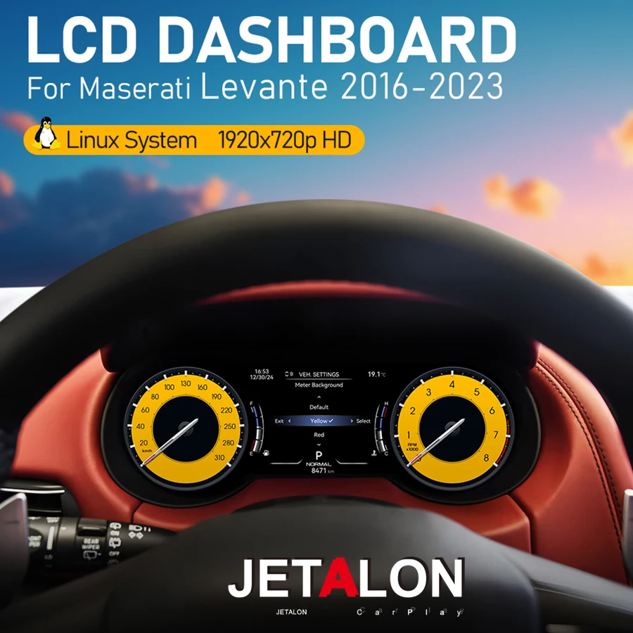 LCD Instrument For Maserati Levante 2016-2023 Carplay Digital Cluster Dashboard Speedometer Virtual Cockpit Odometer
LCD Instrument For Maserati Levante 2016-2023 Carplay Digital Cluster Dashboard Speedometer Virtual Cockpit Odometer