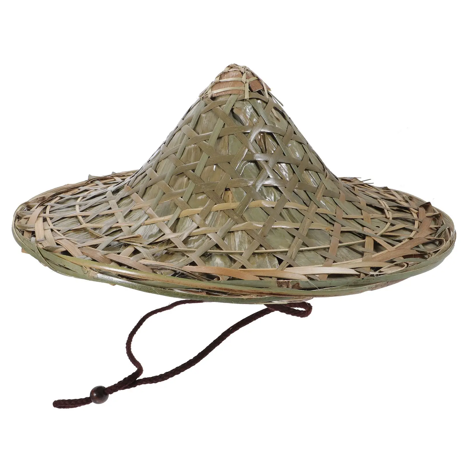 Bamboo Woven Hats Sun Blocking Hat Rain Proof Cap Fisherman Hat Retro Style Chin Strap Head Protection Durable Farmer Use Caps
Bamboo Woven Hats Sun Blocking Hat Rain Proof Cap Fisherman Hat Retro Style Chin Strap Head Protection Durable Farmer Use Caps