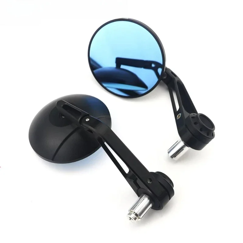 Motorcycle handlebar side rearview mirror, round retro anti-glare convex rearview mirror
Motorcycle handlebar side rearview mirror, round retro anti-glare convex rearview mirror