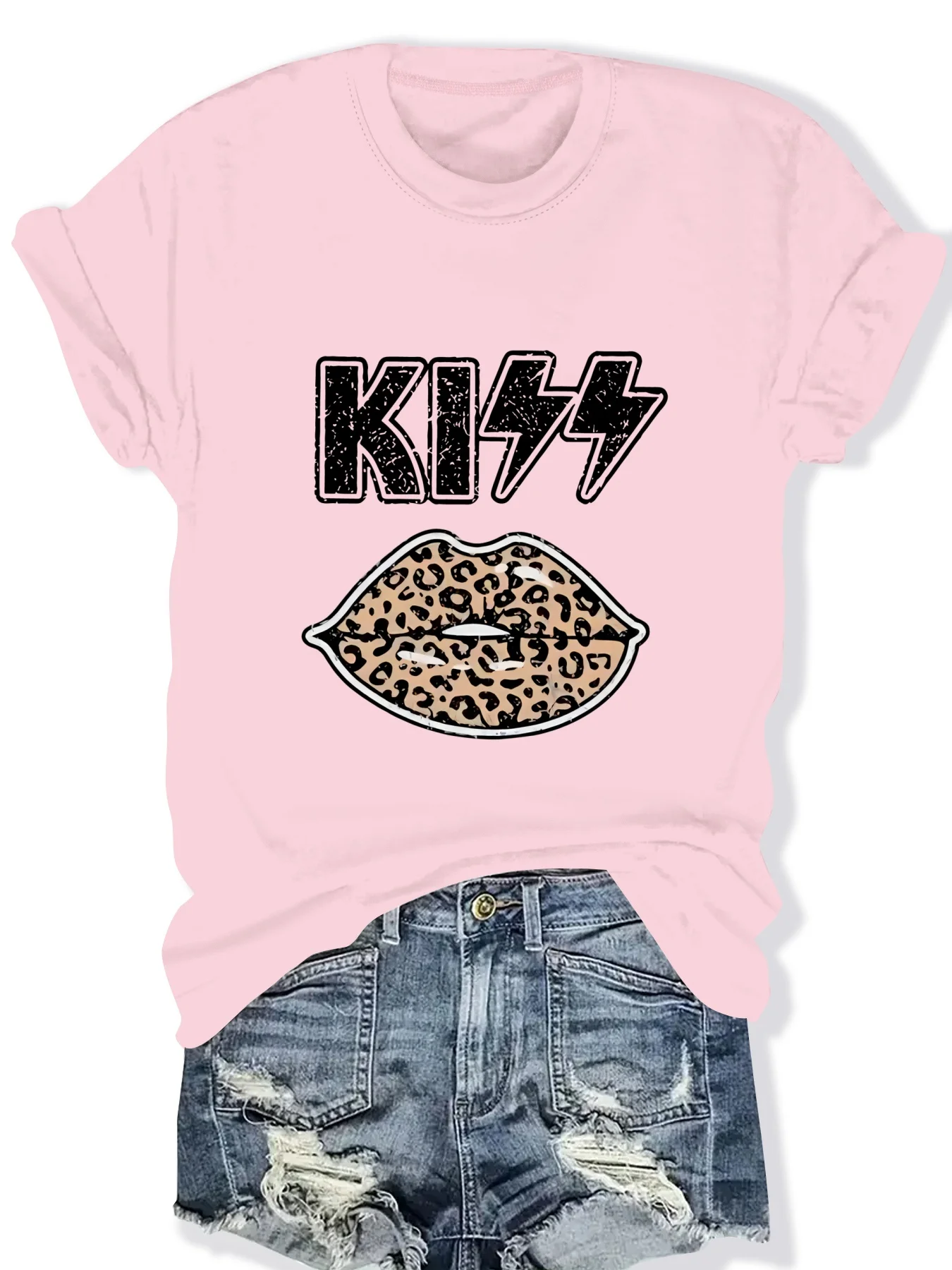 Fashionable Letter Pattern Print round Neck Short Sleeve Top for Women Stylish Casual Graphic T-Shirt
Fashionable Letter Pattern Print round Neck Short Sleeve Top for Women Stylish Casual Graphic T-Shirt