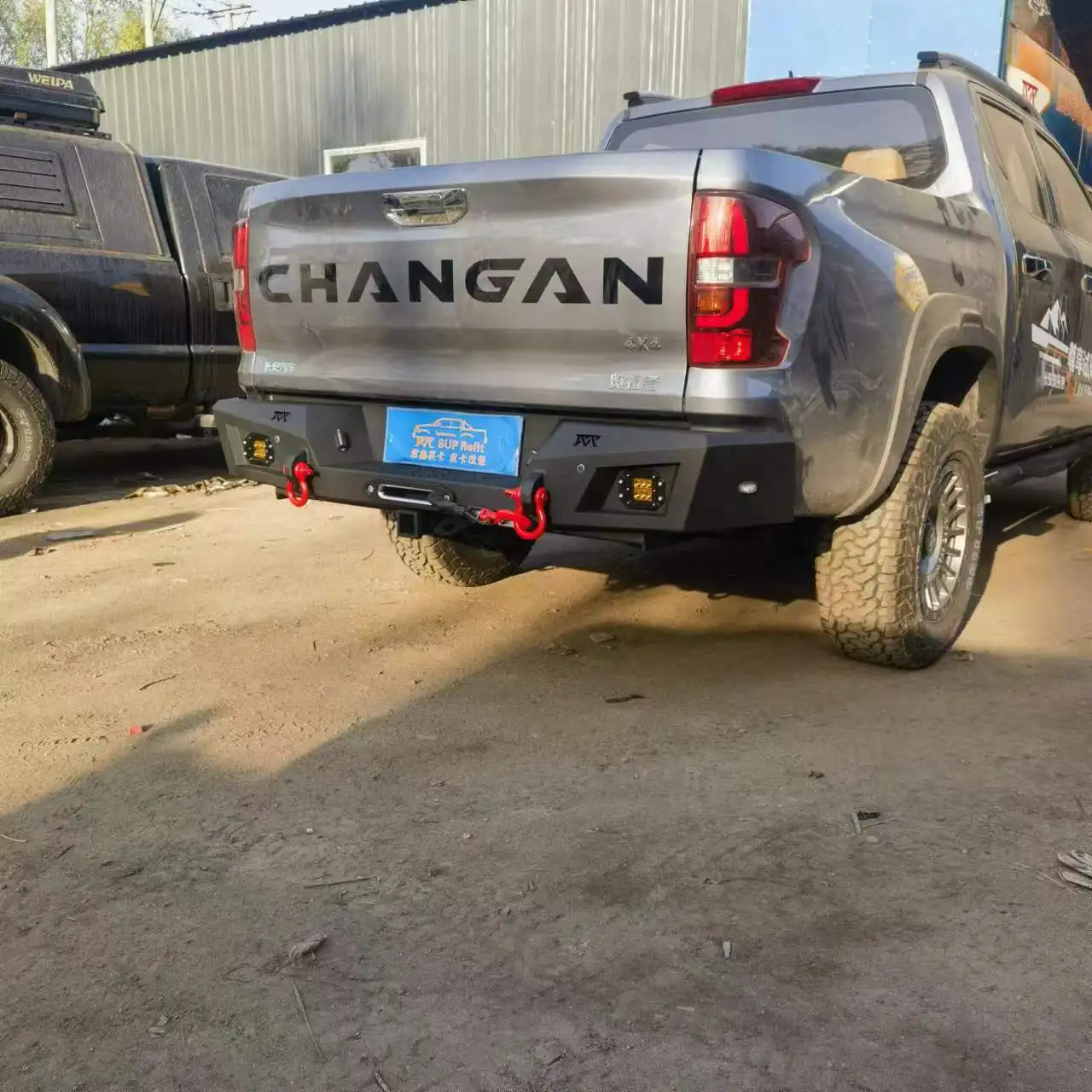 Factory Direct Hot Selling 4x4 Offraod Steel Metal Rear Bumper For Kaicene F70 Peugeot Landtrek 2022+
Factory Direct Hot Selling 4x4 Offraod Steel Metal Rear Bumper For Kaicene F70 Peugeot Landtrek 2022+