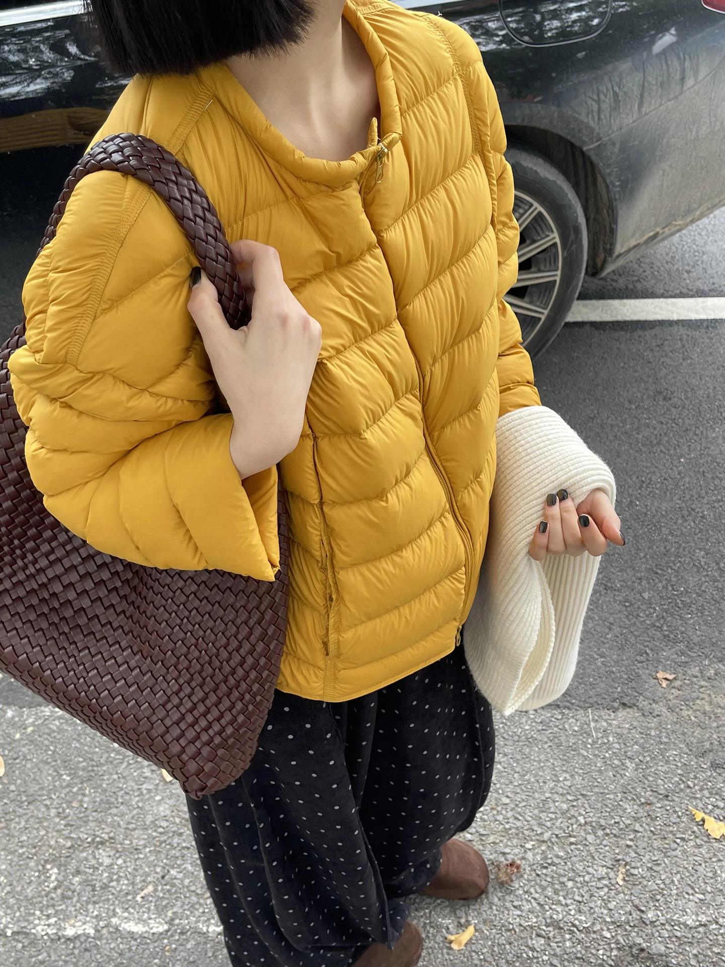 Korean Style Women's Thickened down Cotton Jacket Casual Autumn Winter New Fashion Yellow Ribbed Padded Coat Warm All-Match
Korean Style Women's Thickened down Cotton Jacket Casual Autumn Winter New Fashion Yellow Ribbed Padded Coat Warm All-Match