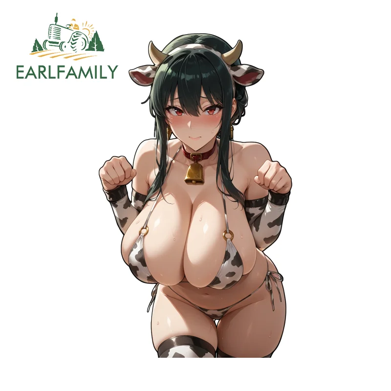 EARLFAMILY огромная грудь Yor Cow бикини автомобильные наклейки красивая гоночная дрейфующая наклейка подходит для авто 3D защита двери автомобиля
EARLFAMILY огромная грудь Yor Cow бикини автомобильные наклейки красивая гоночная дрейфующая наклейка подходит для авто 3D защита двери автомобиля