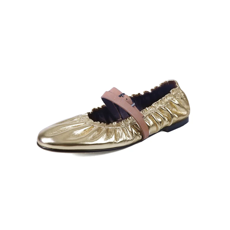 Woman Flat Shoes Round Toe Mary Jane Handmade Flat Shoes Genuine Leather Ladies One Strap Spring Autumn Footwear
Woman Flat Shoes Round Toe Mary Jane Handmade Flat Shoes Genuine Leather Ladies One Strap Spring Autumn Footwear