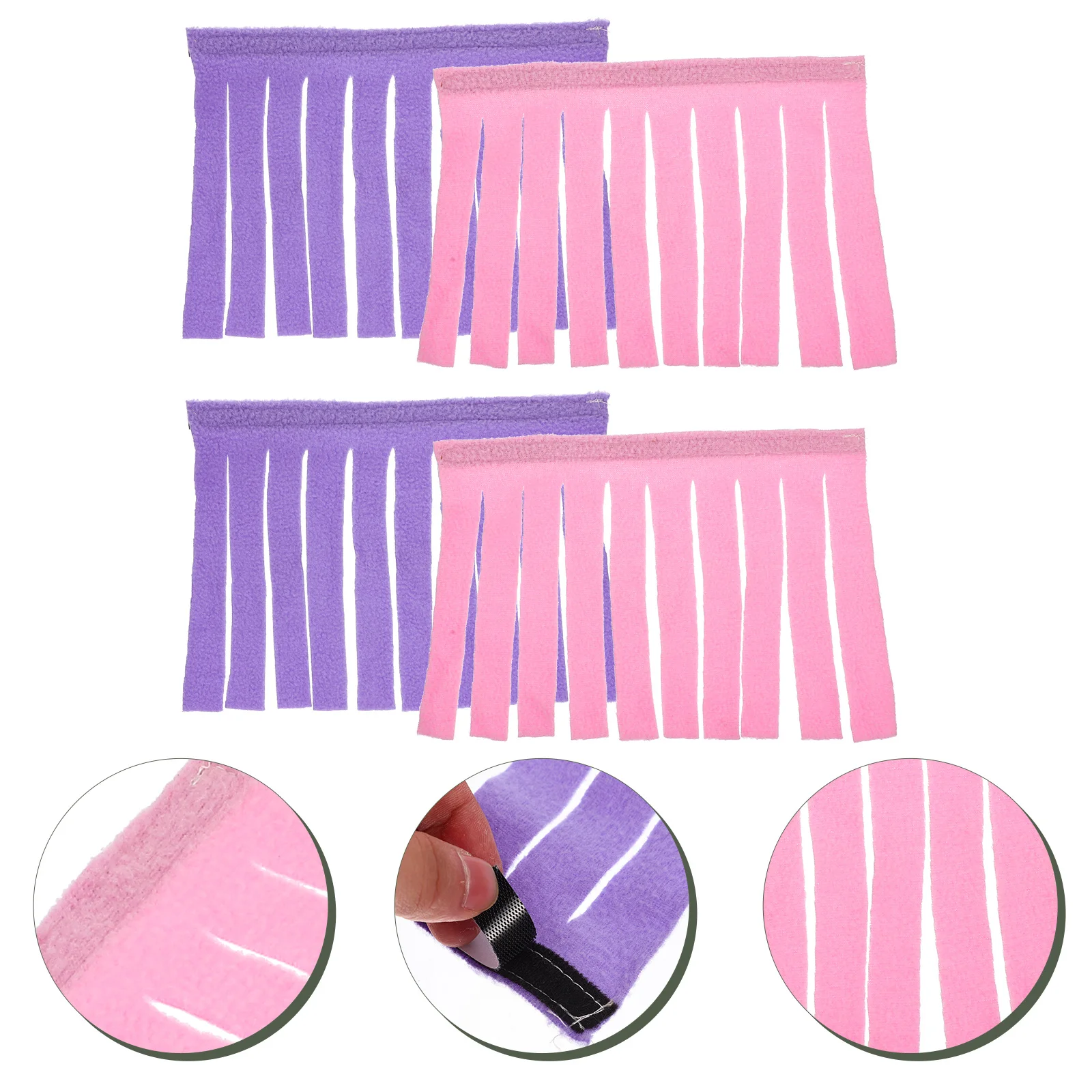 4Pcs Hamster Hideout Door Curtain Hanging Tassel Curtain for Pet Cage Extra Hiding Spot Small Animal Habitat Decor Supply
4Pcs Hamster Hideout Door Curtain Hanging Tassel Curtain for Pet Cage Extra Hiding Spot Small Animal Habitat Decor Supply