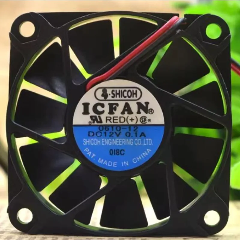 New Cooler Fan for SHICOH ICFAN 0610-12 DC12V 0.1A 6010 6CM 2-wire Ultra-thin Cooling Fan 60 * 60* 10mm
New Cooler Fan for SHICOH ICFAN 0610-12 DC12V 0.1A 6010 6CM 2-wire Ultra-thin Cooling Fan 60 * 60* 10mm
